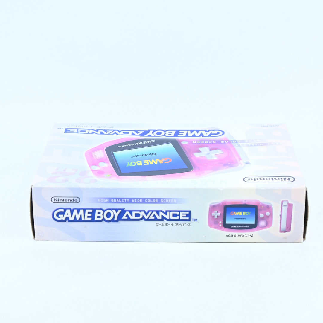 Fuchsia - Nintendo Gameboy Advance Boxed Console - AGB-001 - FREE POST!