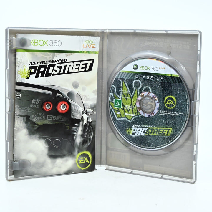 Need For Speed: Pro Street - Xbox 360 Game + Manual - PAL - MINT DISC!