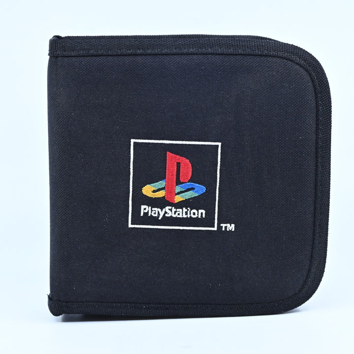 Genuine Sony Playstation 1 CD/DVD Disc Wallet / Carrying Case - PS1 Accessory