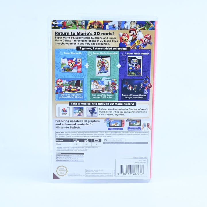 Super Mario 3D All Stars - Nintendo Switch Game - FREE POST