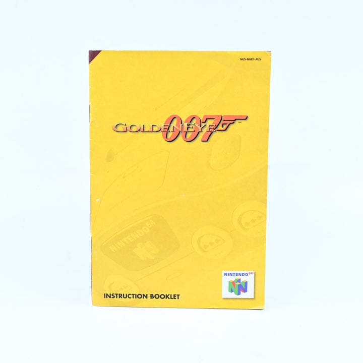GoldenEye 007 - N64 / Nintendo 64 Boxed Game - PAL - FREE POST!