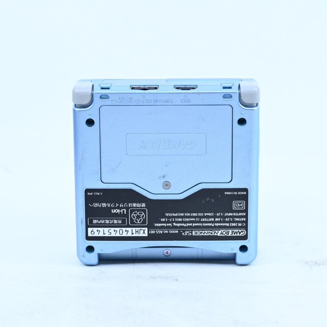 Pearl Blue - AGS-001 - Nintendo Gameboy Advance / GBA SP Console - PAL