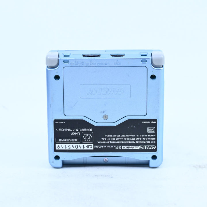 Pearl Blue - AGS-001 - Nintendo Gameboy Advance / GBA SP Console - PAL