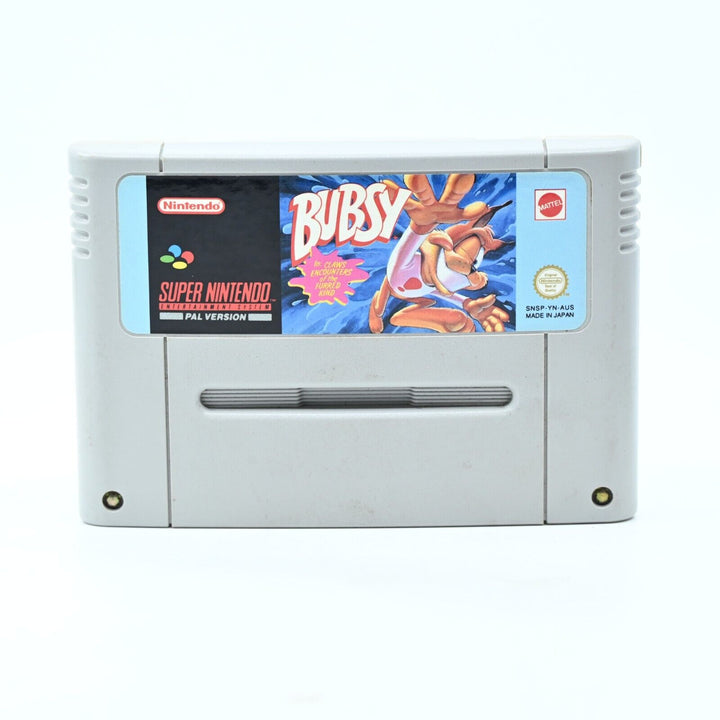 Bubsy - Super Nintendo / SNES Game - PAL - FREE POST!