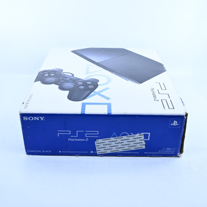 Charcoal Black - PS2 Slim Boxed Console - SCPH-90002 - AUS PAL - FREE POST