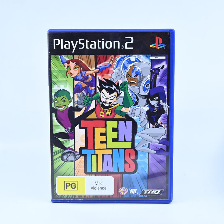 Teen Titans - Sony Playstation 2 / PS2 Game + Manual - PAL - MINT DISC!