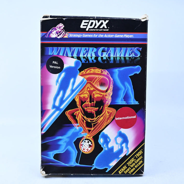 Winter Games - Epyx Original Box - Atari 2600 Boxed Game - PAL - FREE POST!