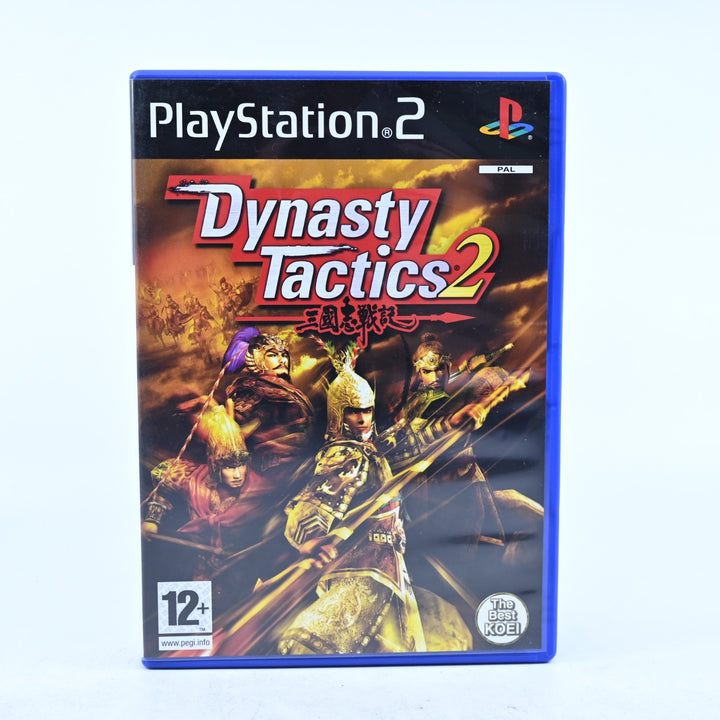 Dynasty Tactics 2 - Sony Playstation 2 / PS2 Game + Manual - PAL - MINT DISC!