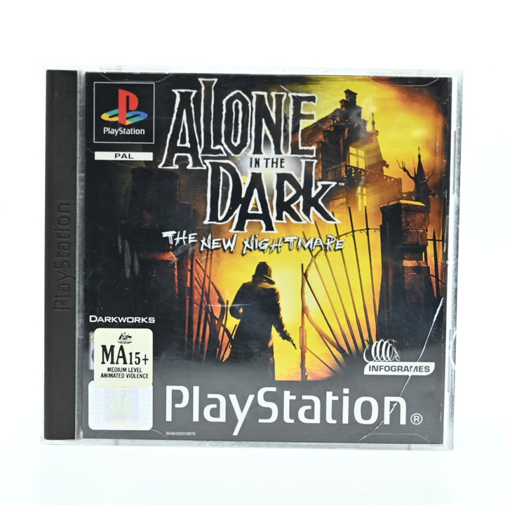 Alone in the Dark: The New Nightmare - No Manual - Sony Playstation 1 / PS1 Game