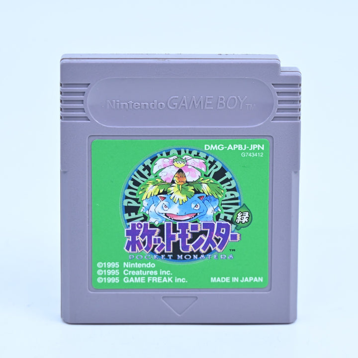Pokemon Green Version - Nintendo Gameboy Game - NTSC-J - NEW SAVE BATTERY!
