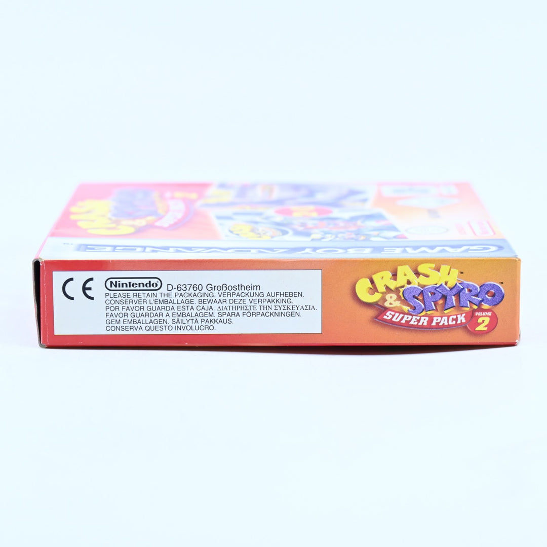 Crash & Spyro Super Pack Volume 2 - Nintendo Gameboy Advance / GBA Boxed Game