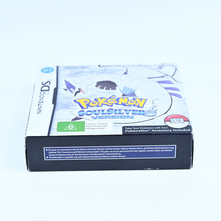 Pokemon SoulSilver Boxed + PokeWalker - Nintendo DS Game + Manual - Soul Silver!