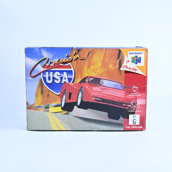 Cruis'n USA - N64 / Nintendo 64 Boxed Game - PAL - FREE POST!