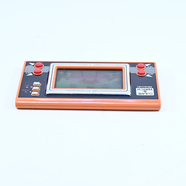 Fire Attack - ID-29 - No Battery Cover - Nintendo Game & Watch Console