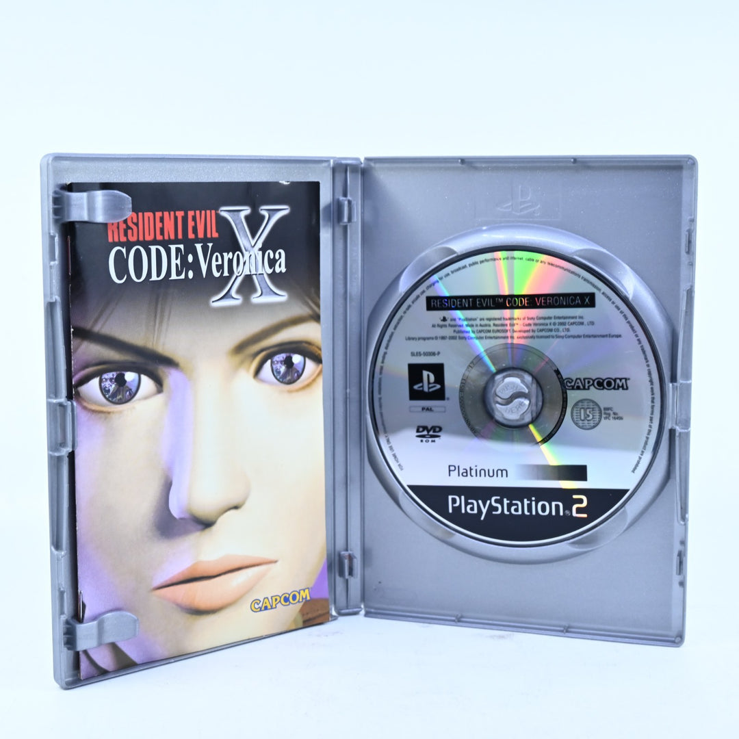 Resident Evil Code: Veronica X - Sony Playstation 2 / PS2 Game + Manual - PAL