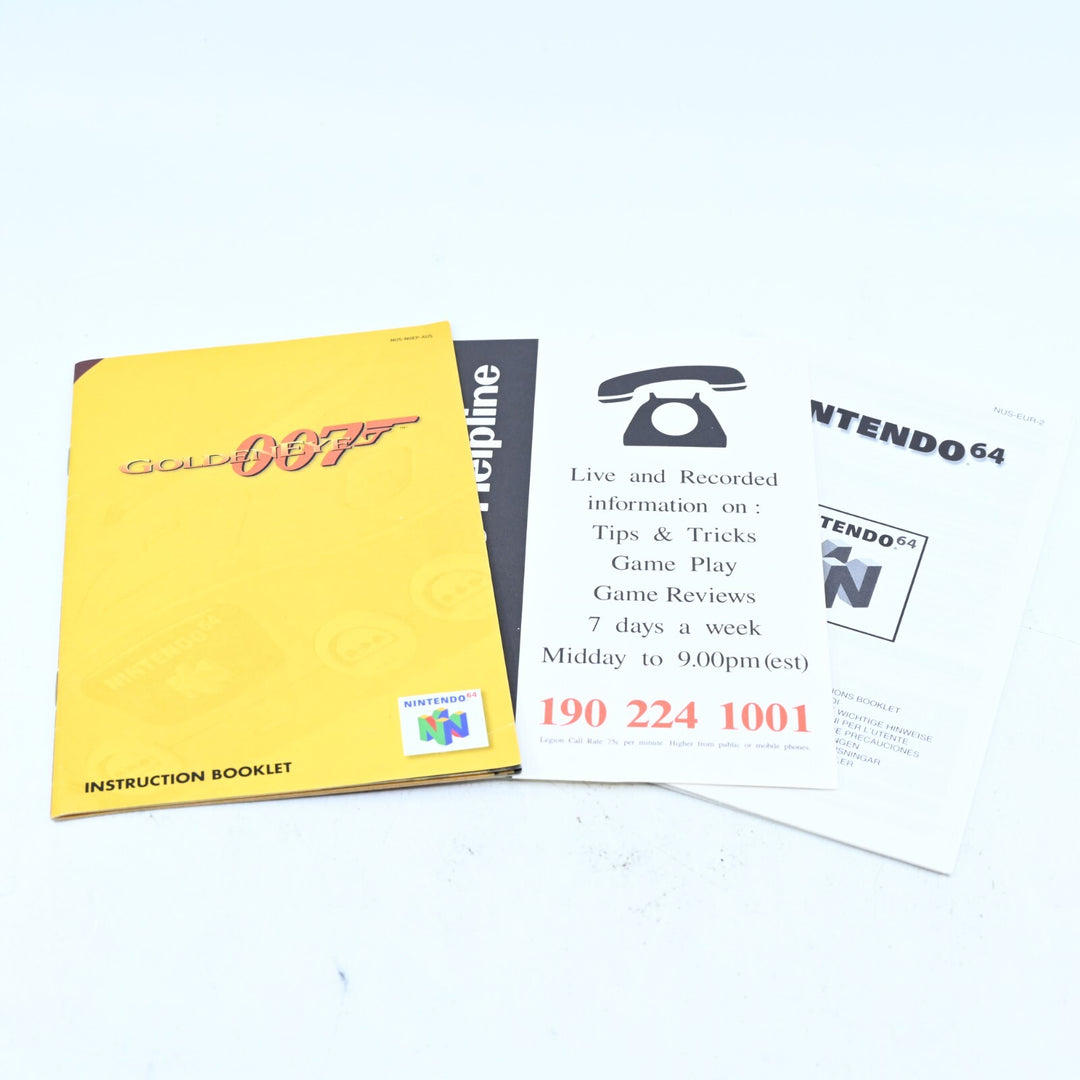 GoldenEye 007 - N64 / Nintendo 64 Boxed Game - PAL - FREE POST!