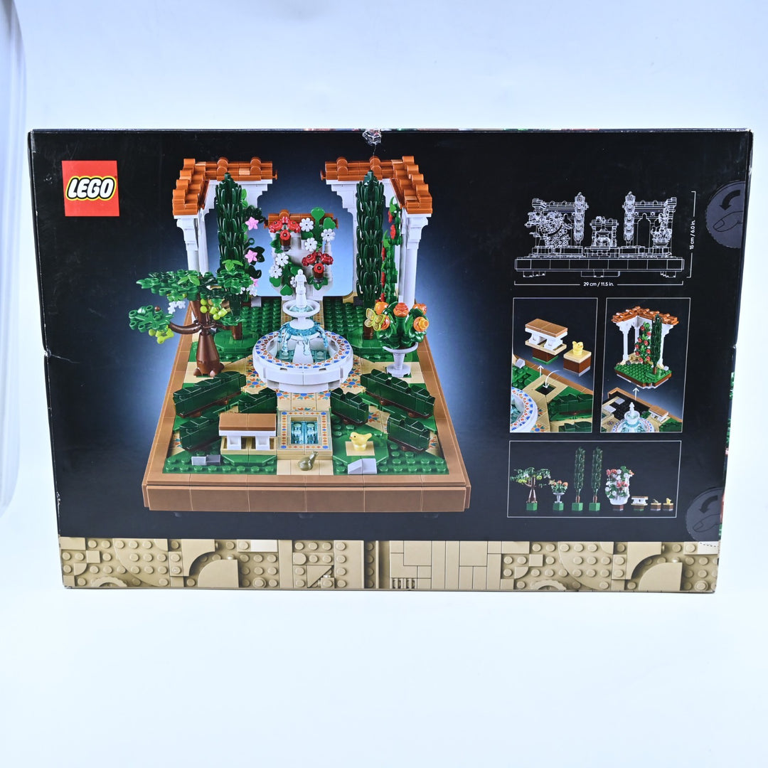 SEALED! LEGO 10359 Icons - Gardens of the World: Fountain Garden - Toy