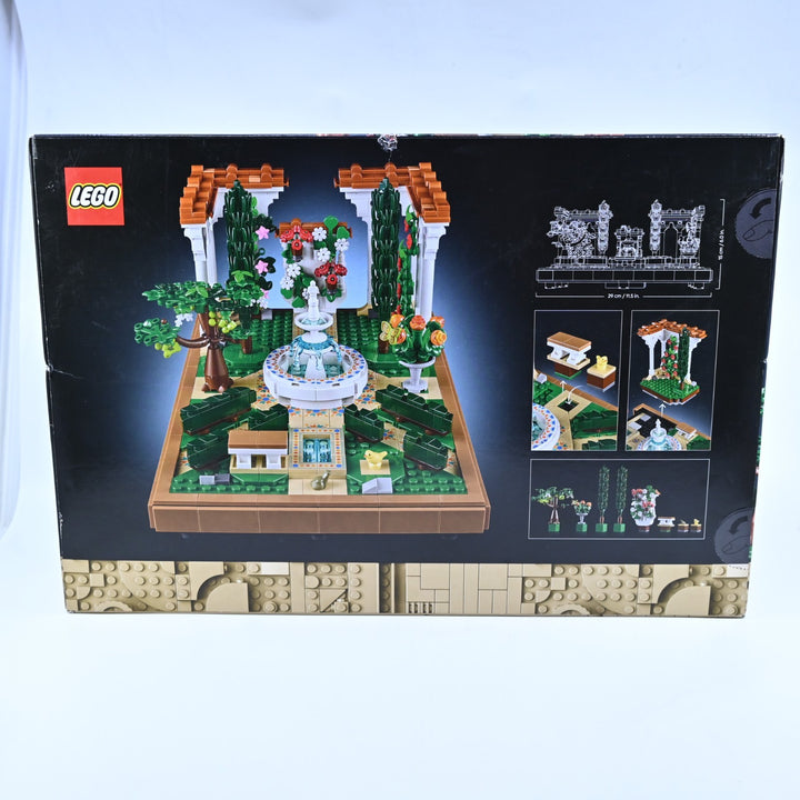 SEALED! LEGO 10359 Icons - Gardens of the World: Fountain Garden - Toy