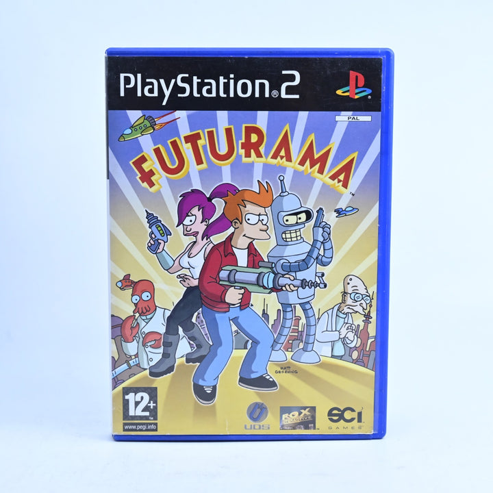 Futurama - Sony Playstation 2 / PS2 Game + Manual - PAL - MINT DISC!