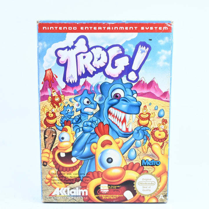 Trog - Nintendo Entertainment System / NES Boxed Game - PAL - FREE POST!