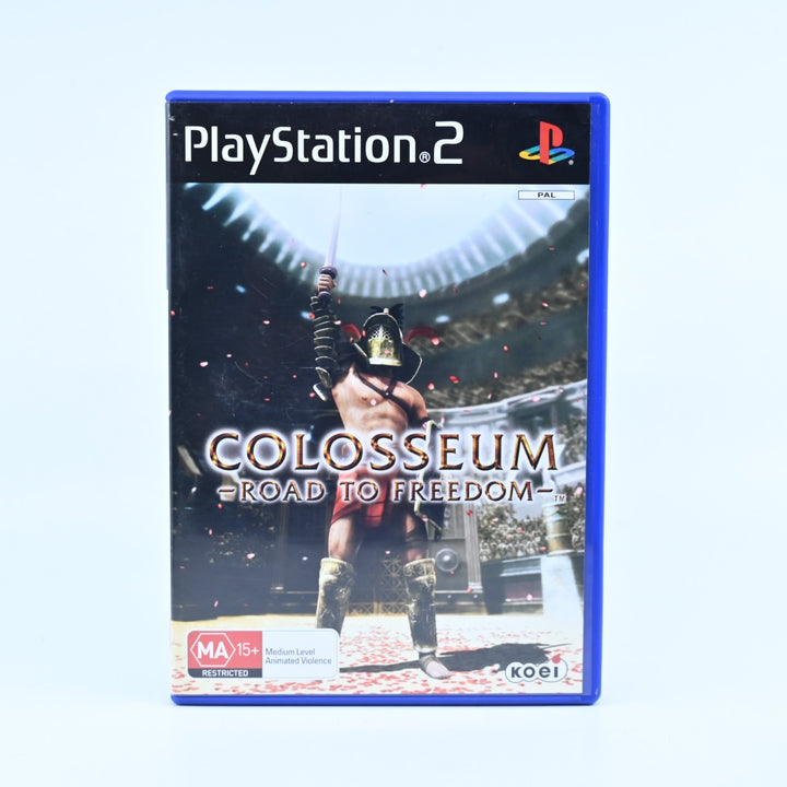 Colosseum: Road to Freedom - Sony Playstation 2 / PS2 Game + Manual - MINT DISC