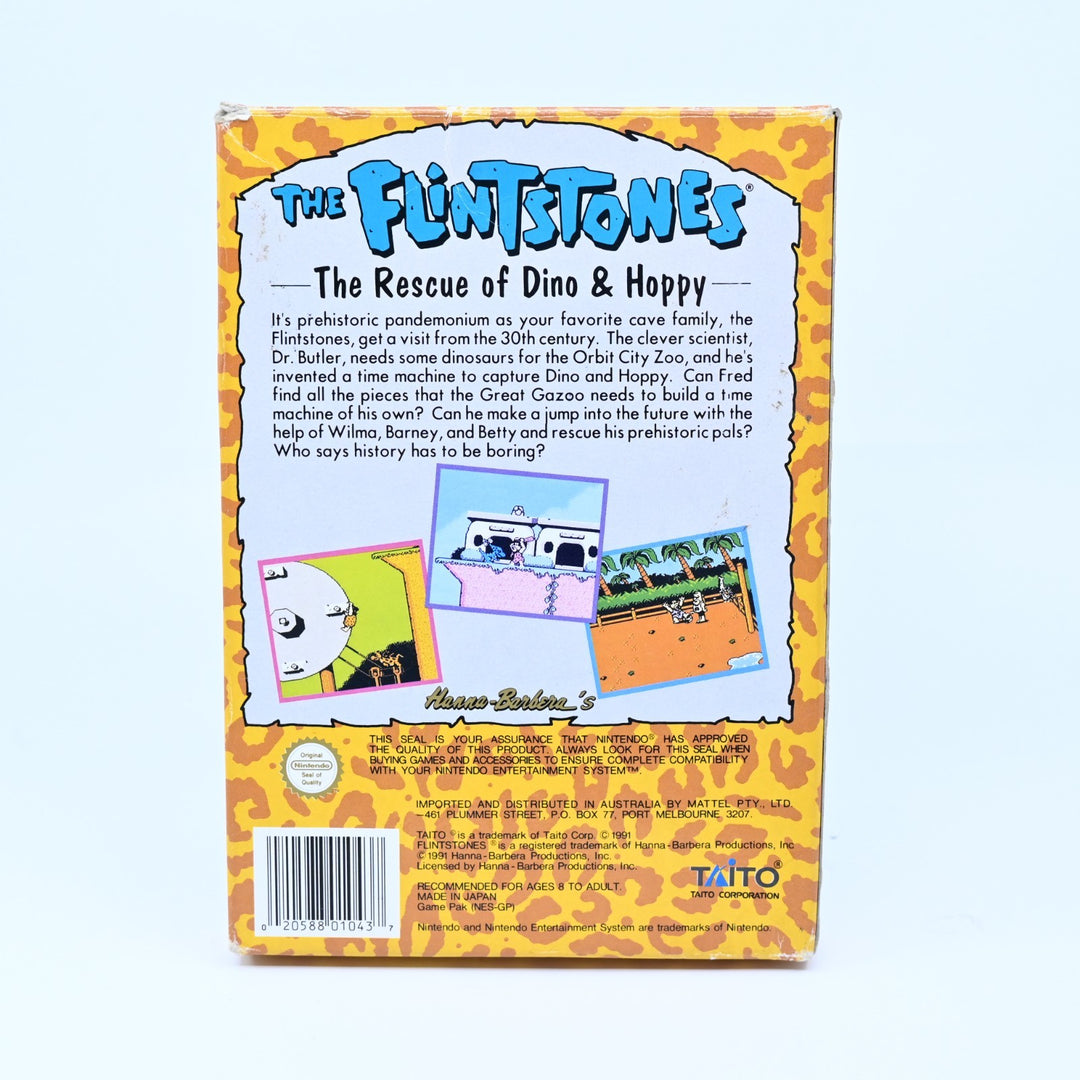 The Flintstones: The Rescue of Dino & Hoppy - NES Boxed Game - PAL