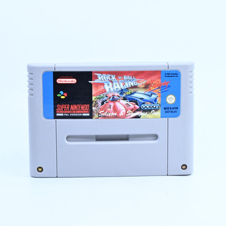 Rock 'n' Roll Racing - Super Nintendo / SNES Game - PAL - FREE POST!