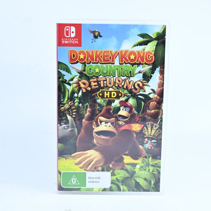 Donkey Kong Country Returns HD - Nintendo Switch Game - FREE POST!