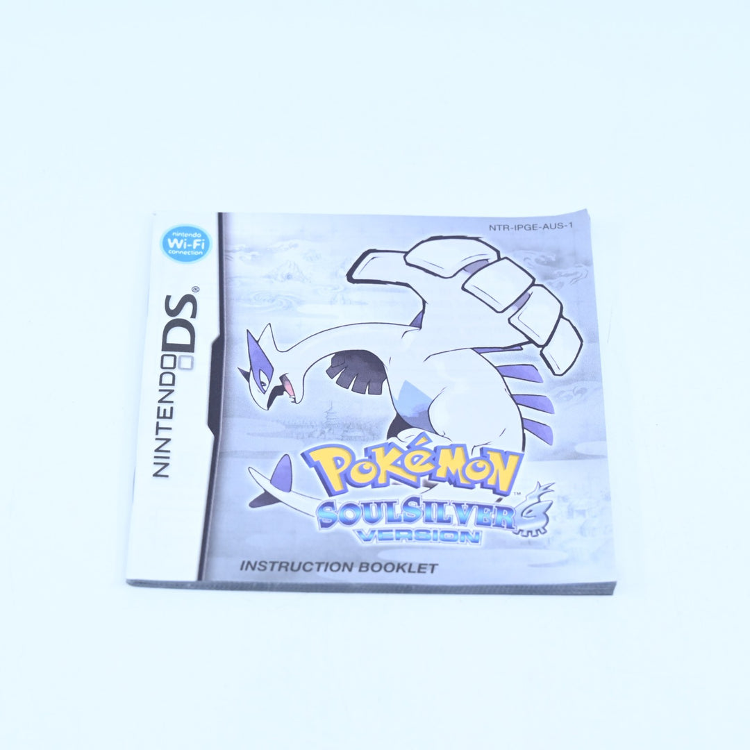 Pokemon SoulSilver - Nintendo DS Game - PAL + Manual - FREE POST!