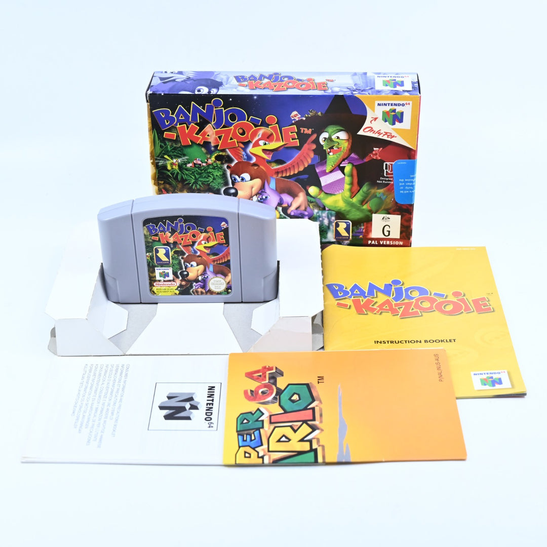 Banjo-Kazooie - N64 / Nintendo 64 Boxed Game - PAL - FREE POST!