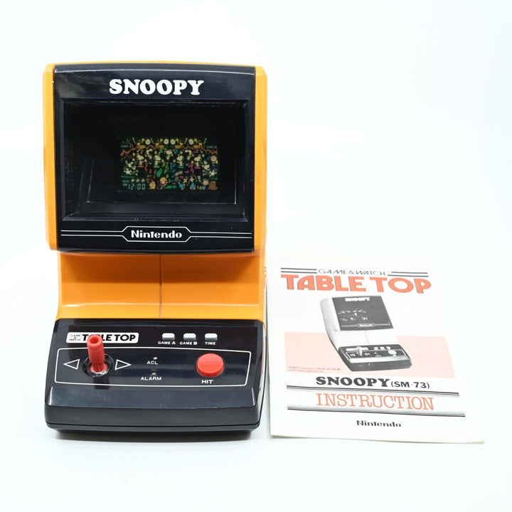 Snoopy: Table Top Series - SM-73 - Nintendo Game & Watch Console - FREE POST!