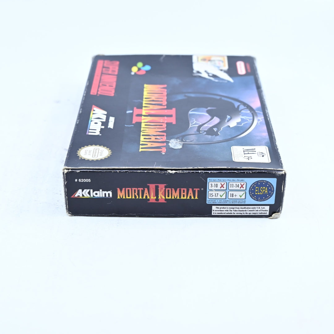 Mortal Kombat II - Super Nintendo / SNES Boxed Game - PAL - FREE POST!