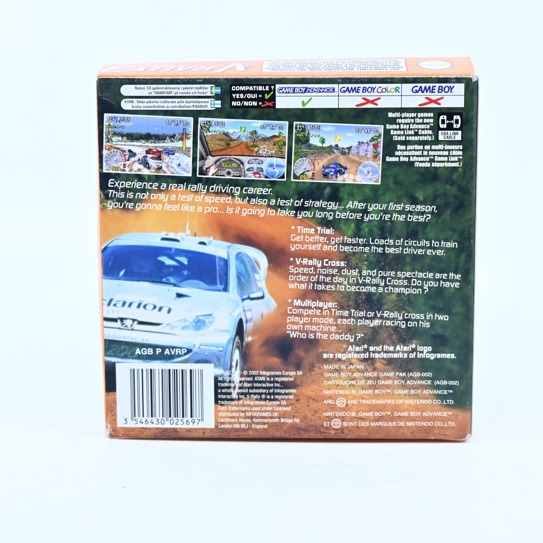 V-Rally 3 - Nintendo Gameboy Advance / GBA Boxed Game - PAL - FREE POST!