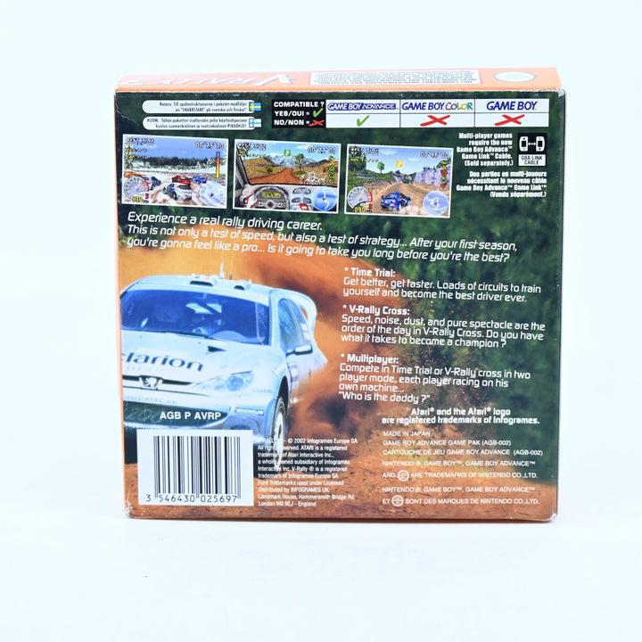 V-Rally 3 - Nintendo Gameboy Advance / GBA Boxed Game - PAL - FREE POST!