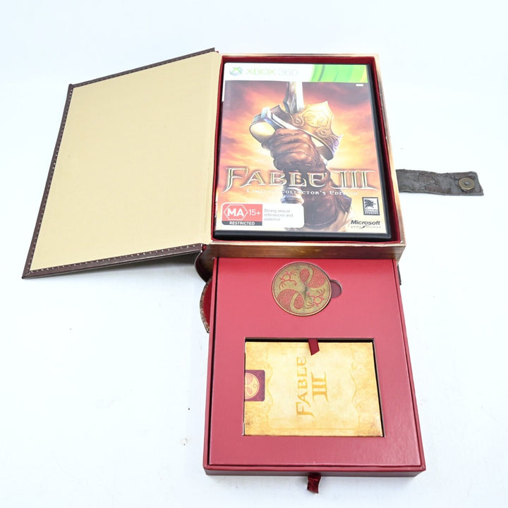 Fable III 3 Limited Collector's Edition - Xbox 360 Game + Manual - PAL MINT DISC