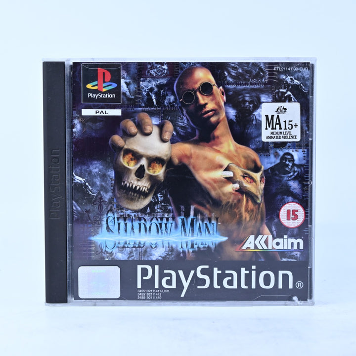 Shadow Man - Sony Playstation 1 / PS1 Game + Manual - PAL - MINT DISC!
