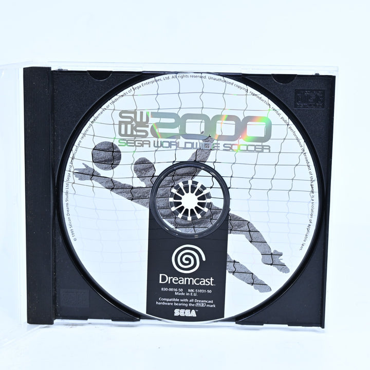 SEGA Worldwide Soccer 2000 - Sega Dreamcast Game - Disc Only - PAL