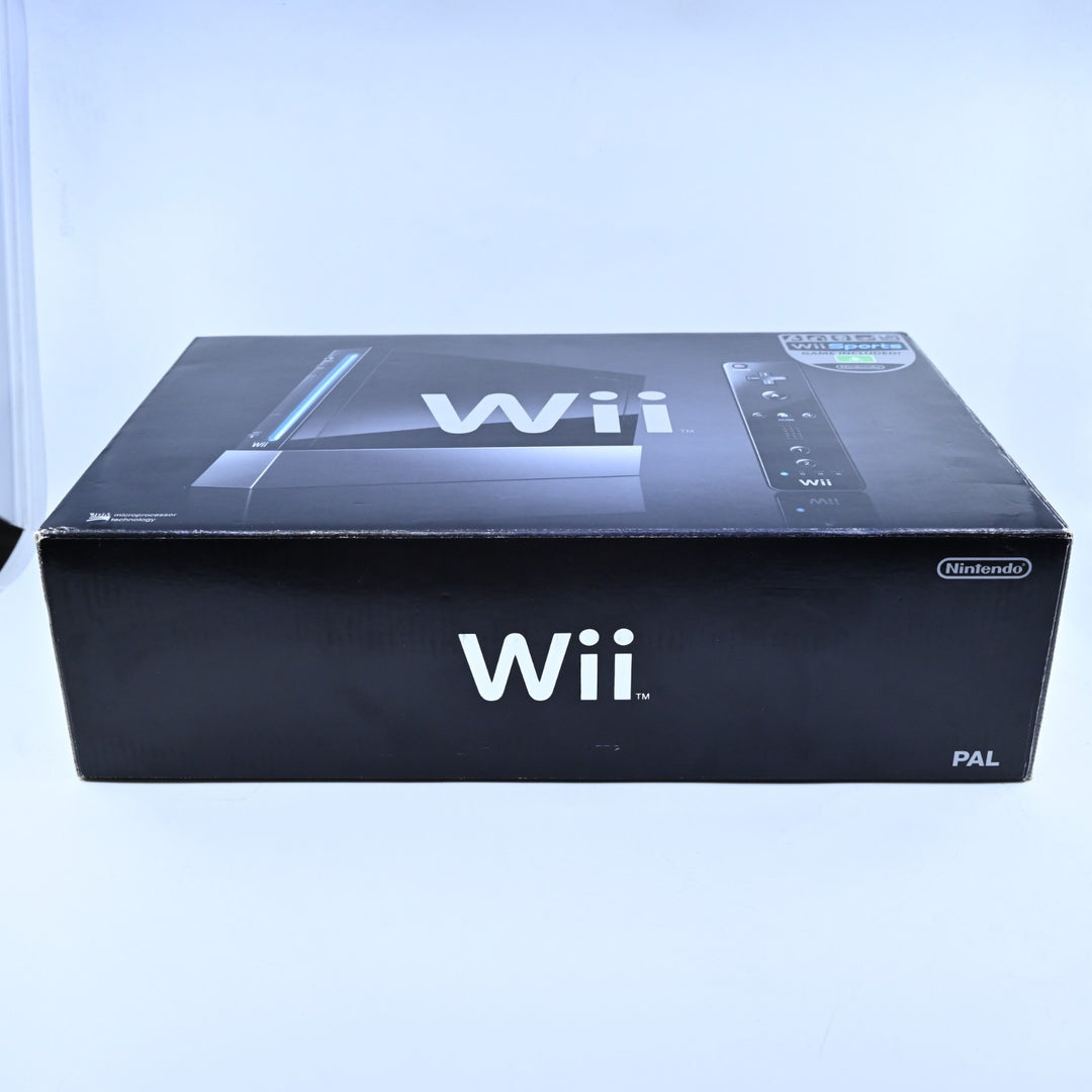UNUSED! Wii Sports Pack - Black - Nintendo Wii Boxed Console - AUS PAL