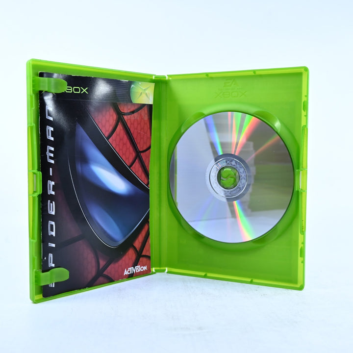 Spider-Man - Original Xbox Game + Manual - PAL - MINT DISC!