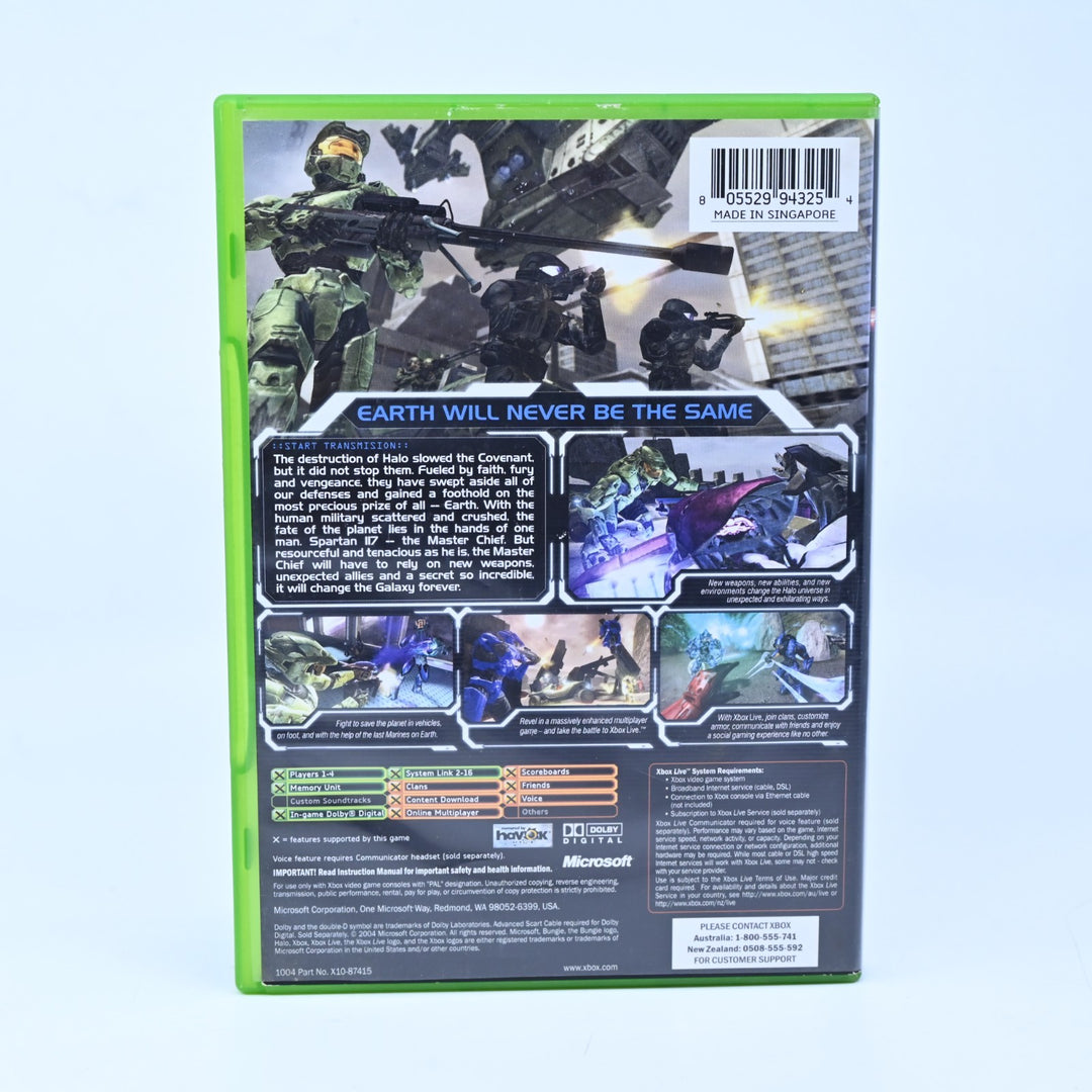 Halo 2 - Original Xbox Game - No Manual - PAL - MINT DISC!