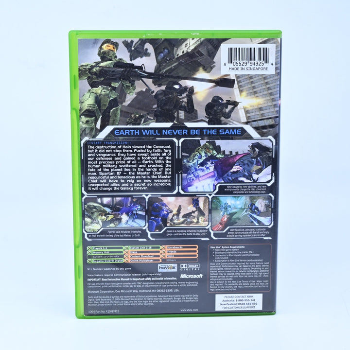 Halo 2 - Original Xbox Game - No Manual - PAL - MINT DISC!