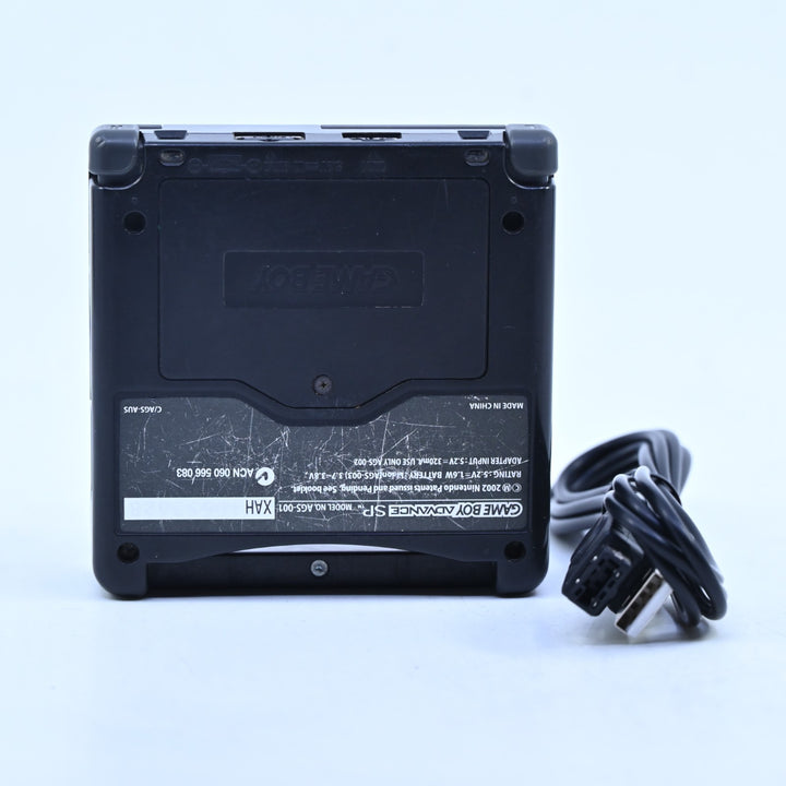Black - AGS-001 - Nintendo Gameboy Advance SP / GBA SP Console - PAL - FREE POST