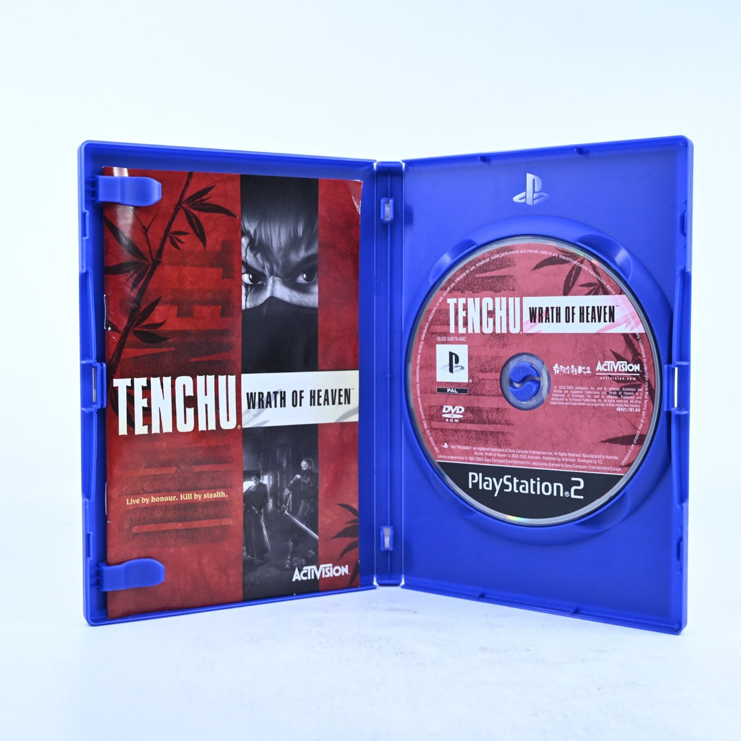 Tenchu: Wrath of Heaven - Sony Playstation 2 / PS2 Game + Manual - PAL