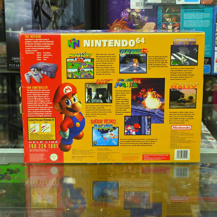 Twin Controller Pack - N64 / Nintendo 64 Boxed Console - PAL - FREE POST!