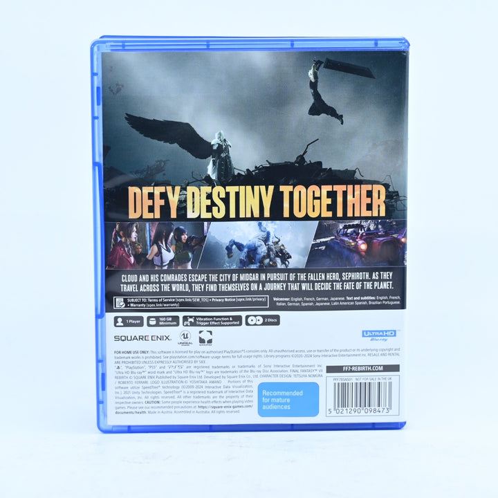Final Fantasy VII Rebirth - Sony Playstation 5 / PS5 Game - FREE POST!