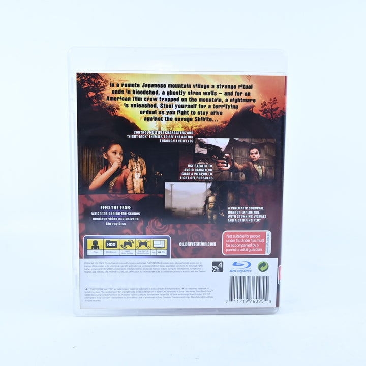 Siren: Blood Curse - Sony Playstation 3 / PS3 Game + Manual - MINT DISC!