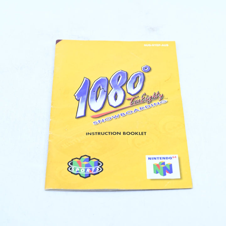 1080 Snowboarding - N64 / Nintendo 64 Boxed Game - PAL - FREE POST!