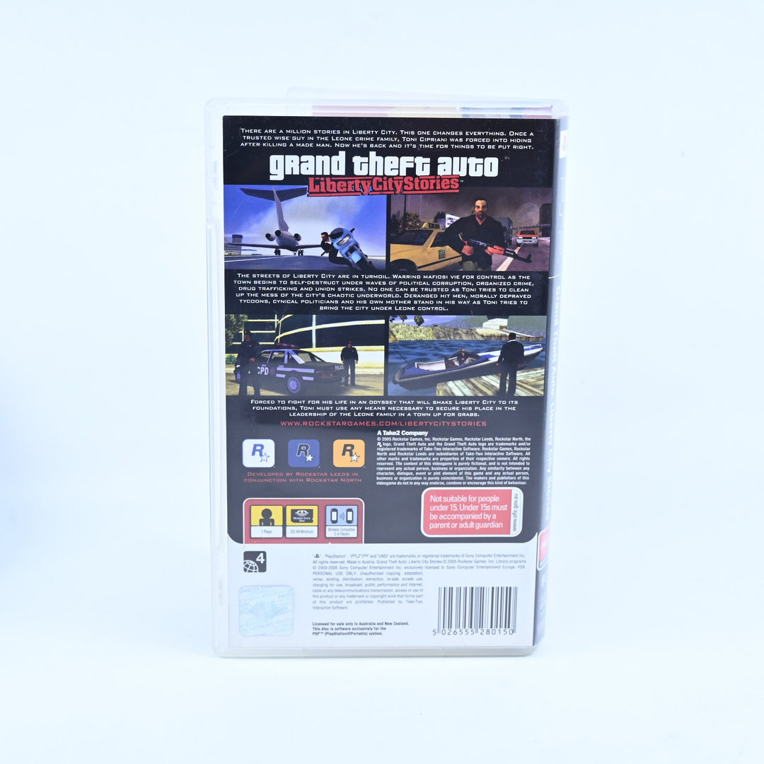 Grand Theft Auto: Liberty City Stories - Sony PSP Game - No Manual / No Map