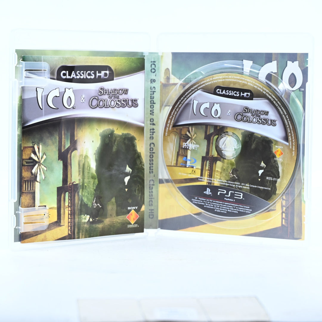 Ico & Shadow of the Colossus - Sony Playstation 3 / PS3 Game + Manual FREE POST