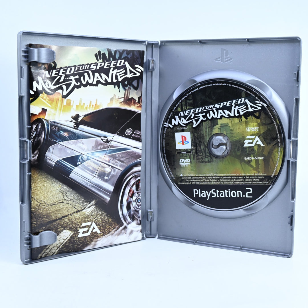 Need for Speed: Most Wanted - Sony Playstation 2 / PS2 Game + Manual - PAL
